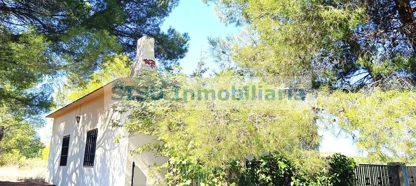 Vista exterior de Finca rústica en venta en Pedralba con Jardín privado, Terraza y Piscina