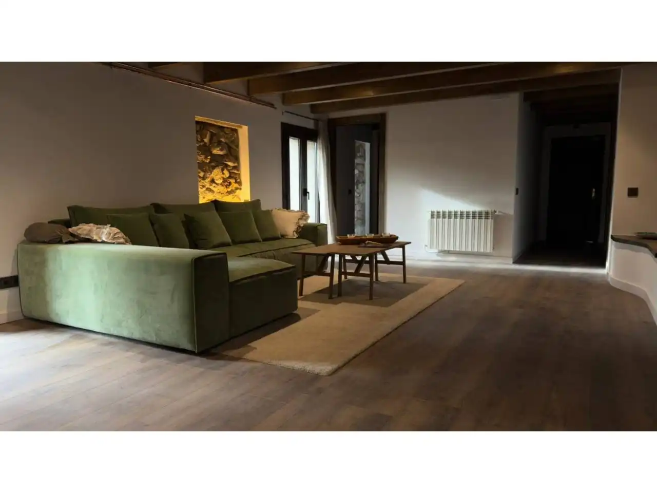 Living room of Houses for sale in Montellà i Martinet  with Heating, Private garden and Parquet flooring
