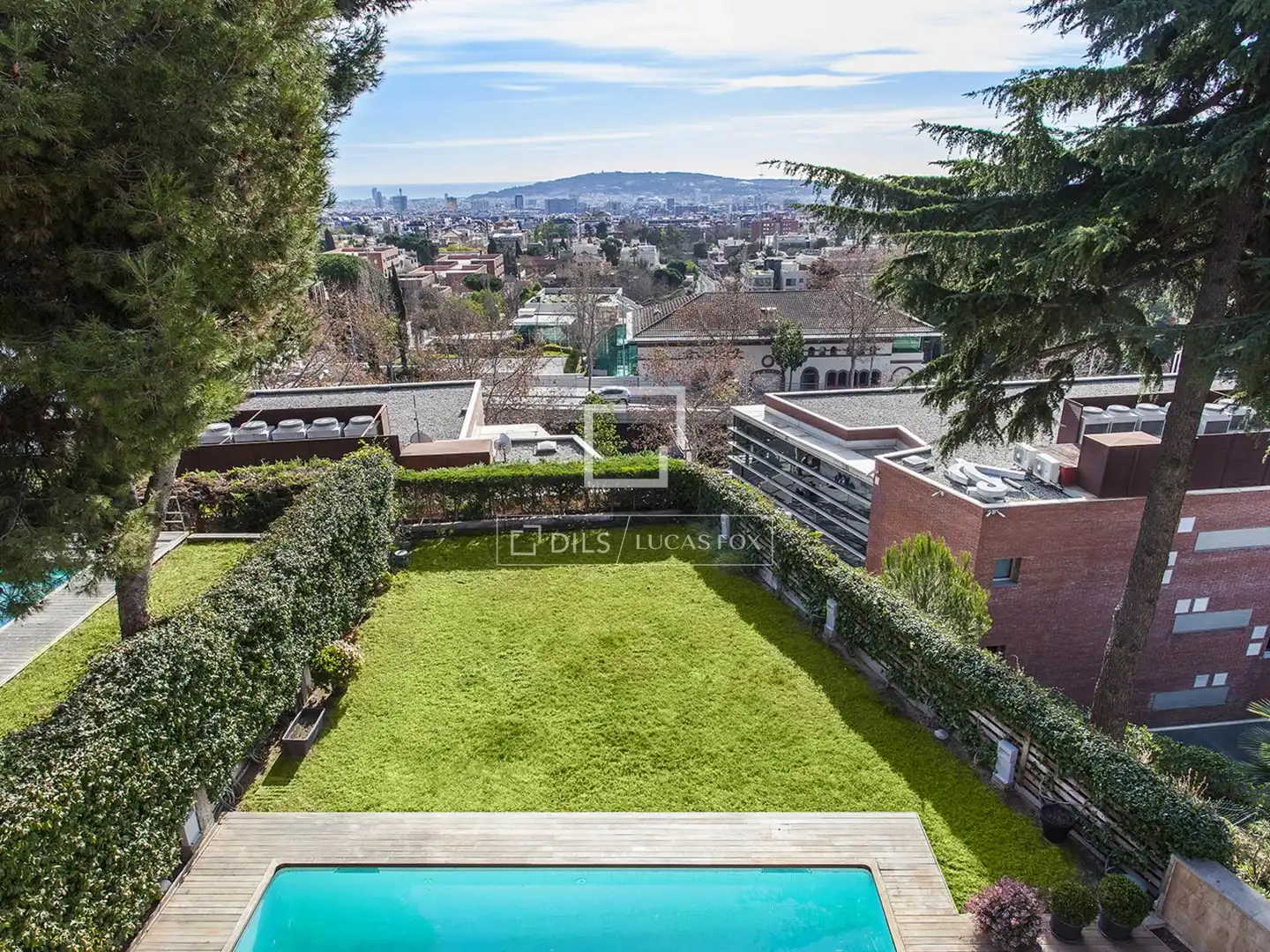 Jardín de Casa o chalet de alquiler en Barcelona con Aire acondicionado, Calefacción y Jardín privado