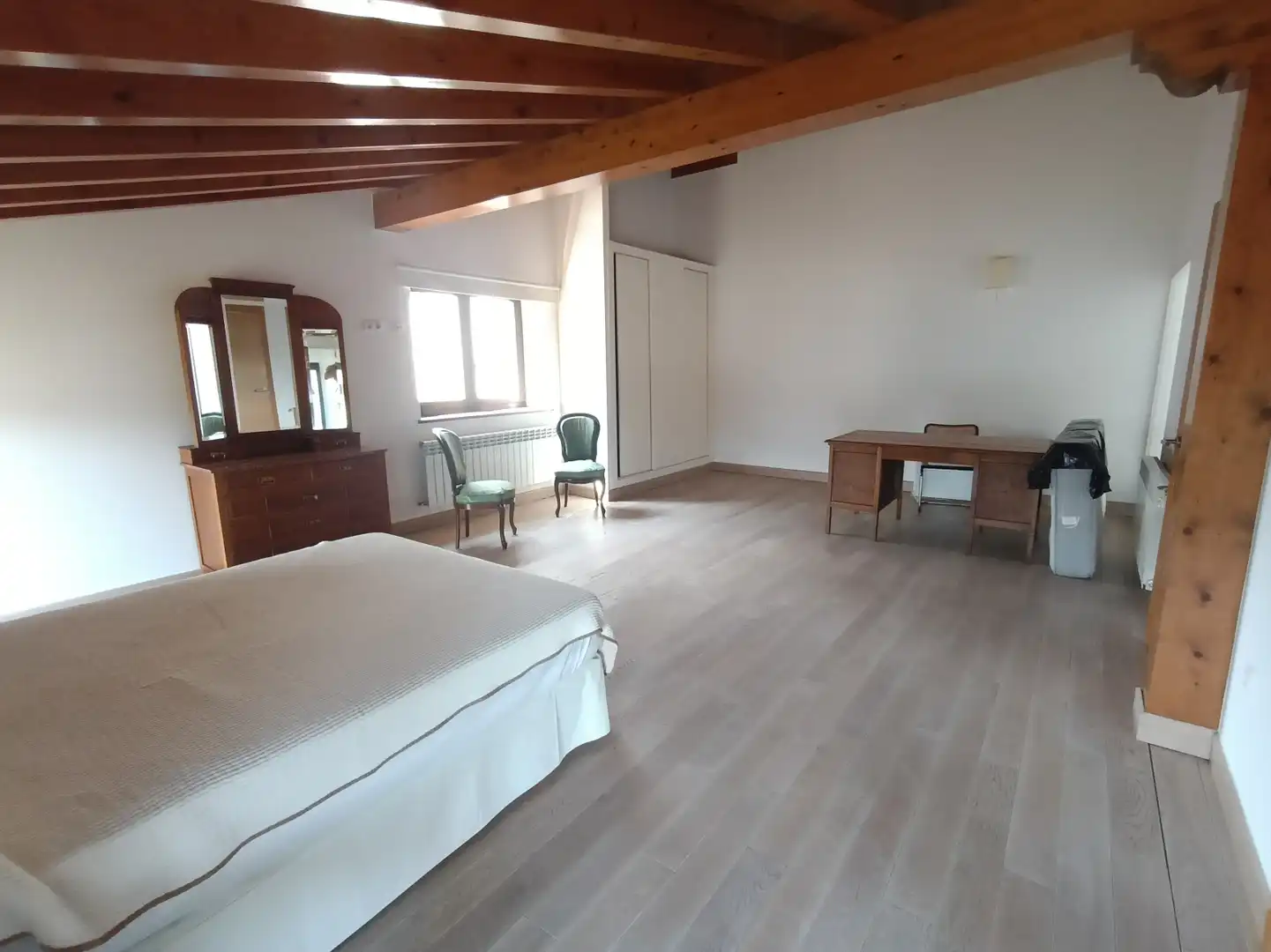 Schlafzimmer von Haus oder Chalet zur Miete in Molledo mit Heizung und Privatgarten