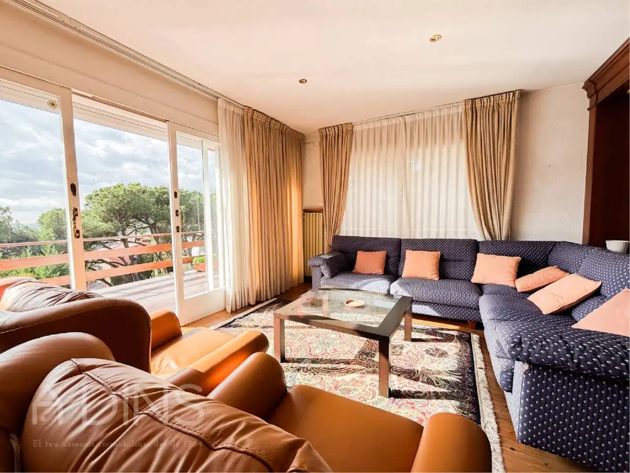 Sala de estar de Casa o chalet en venta en Sant Feliu de Codines con Calefacción y Jardín privado