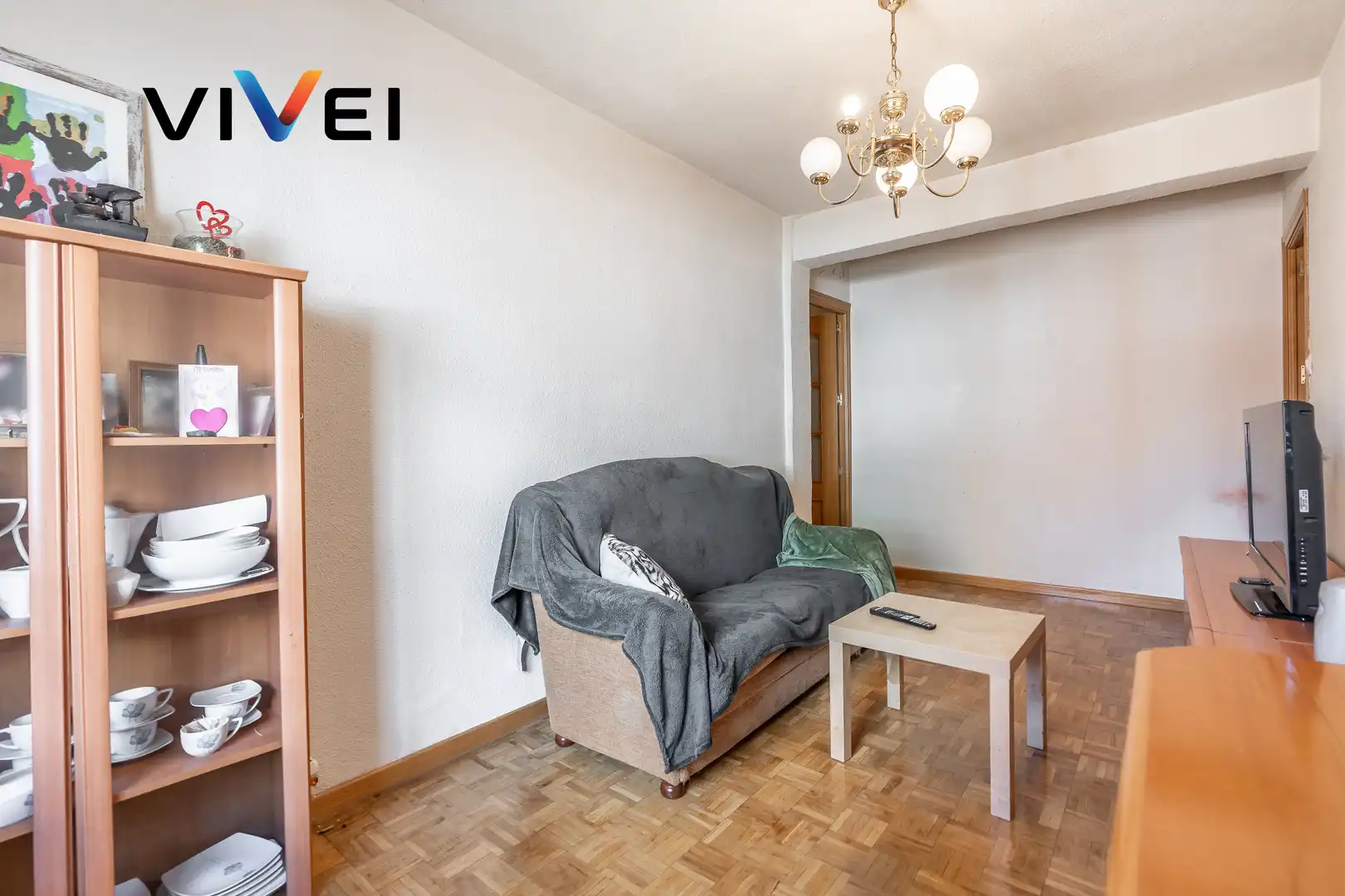Living room of Flat for sale in Madrid  with Heating and Balcony