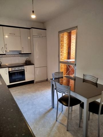 Kitchen of Flat for sale in  Huesca Capital  with Furnished