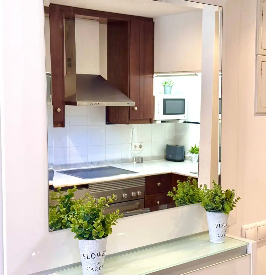 Cuina de Apartament en venda en Torrevieja amb Aire condicionat, Calefacció i Jardí privat
