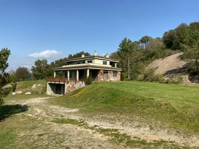 Vista exterior de Casa o chalet en venta en Bescanó con Calefacción, Jardín privado y Parquet