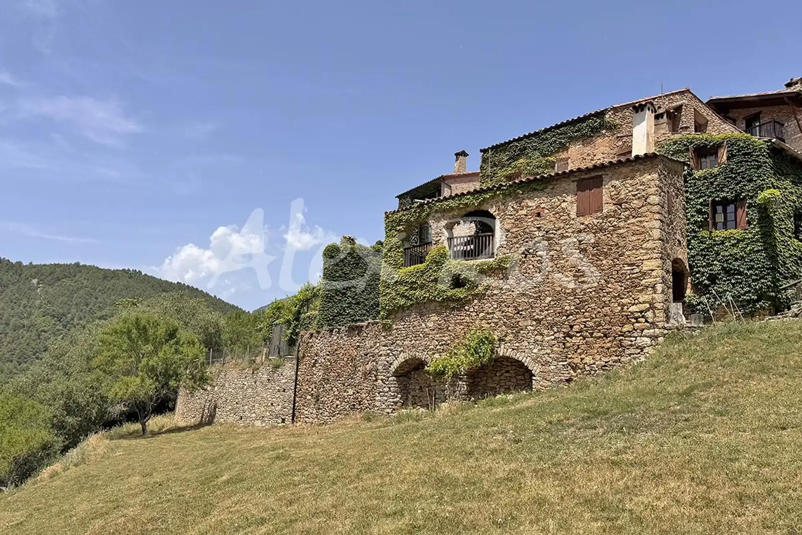 Vista exterior de Casa o xalet en venda en Arsèguel amb Calefacció