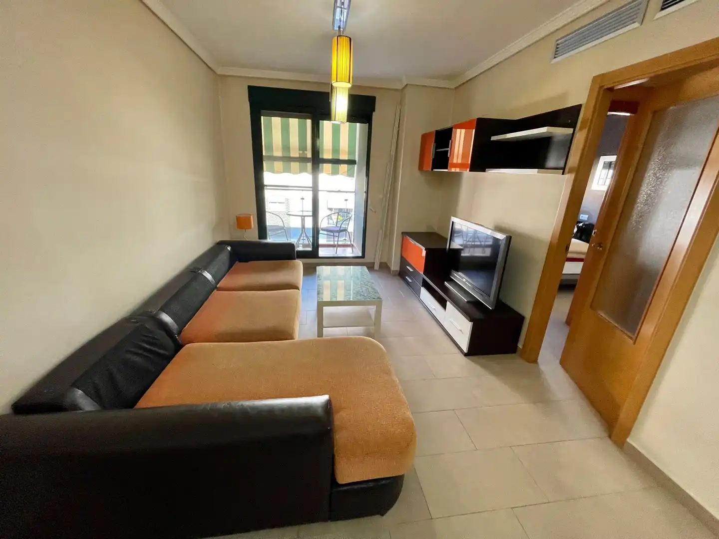 Sala de estar de Piso de alquiler en Catarroja con Amueblado
