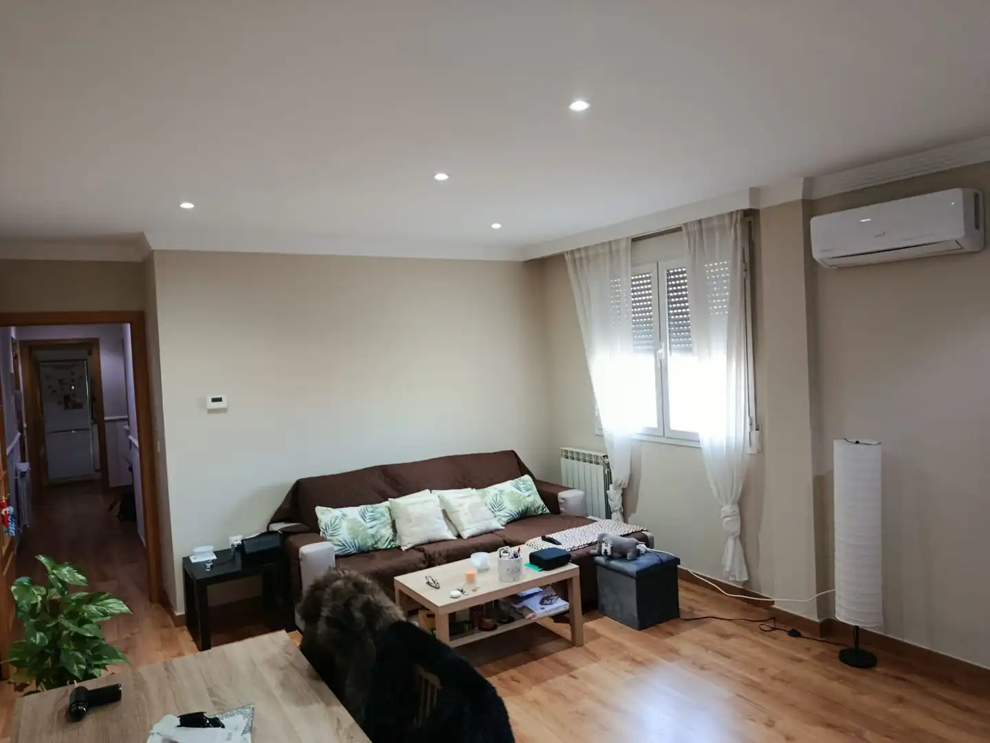 Sala de estar de Piso en venta en Argamasilla de Calatrava con Aire acondicionado, Calefacción y Trastero