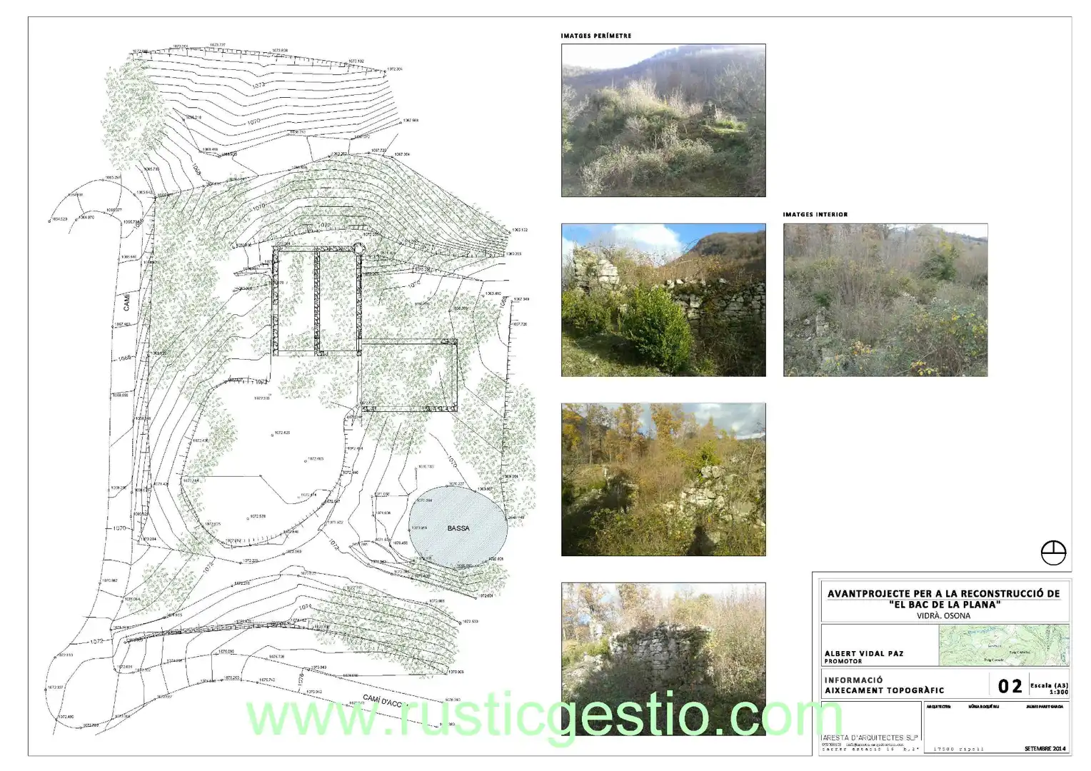 Finca rústica en venda en Vidrà