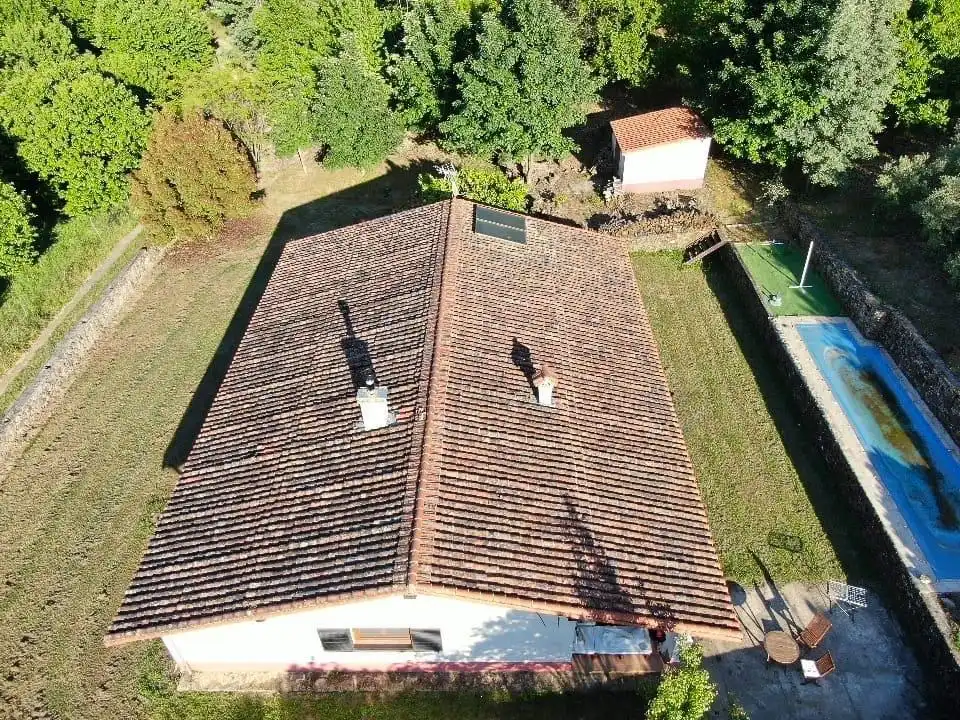 Jardín de Finca rústica en venta en Cuacos de Yuste con Jardín privado, Terraza y Piscina