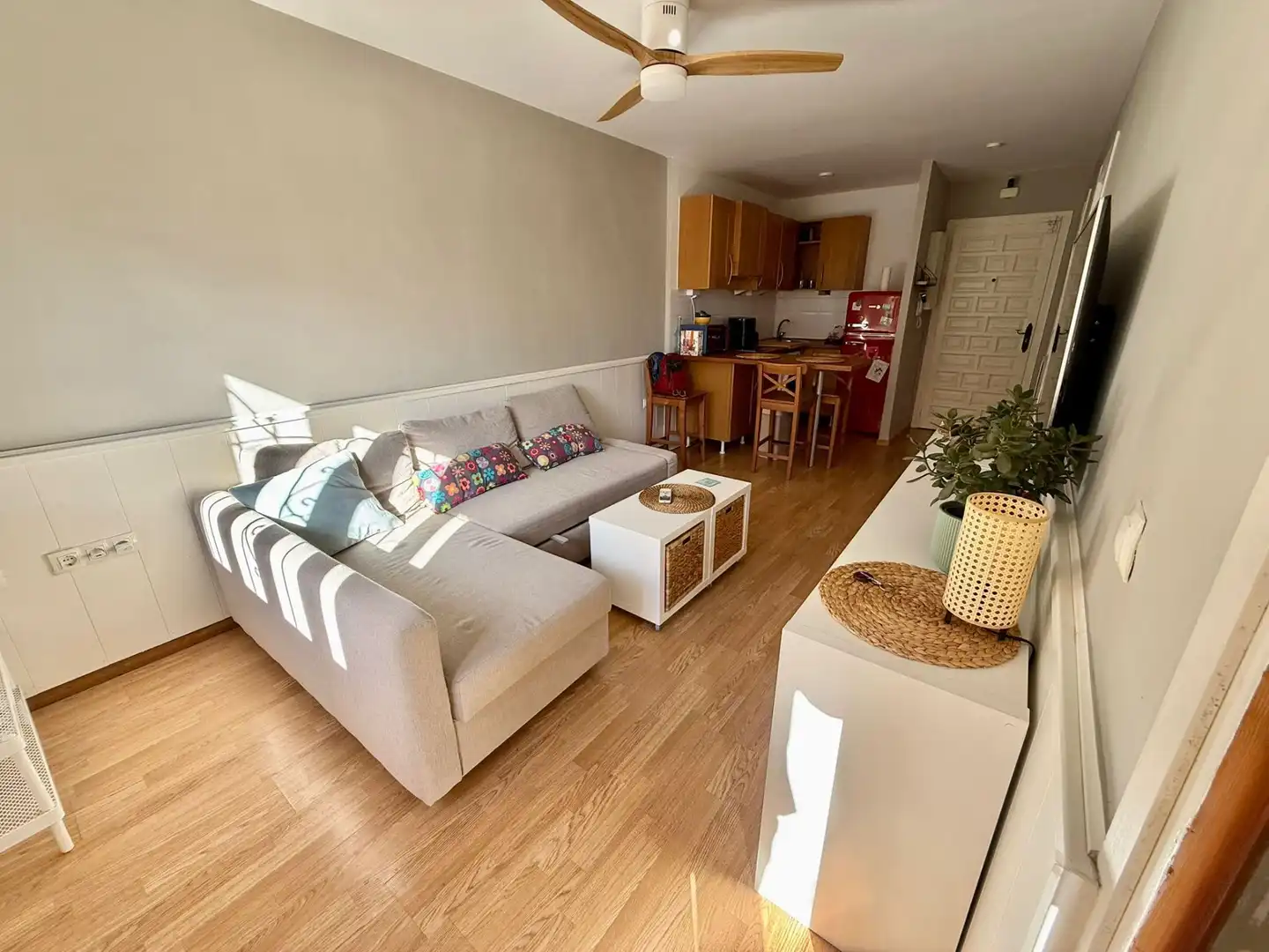 Wohnzimmer von Wohnung zur Miete in San Javier mit Klimaanlage, Heizung und Terrasse