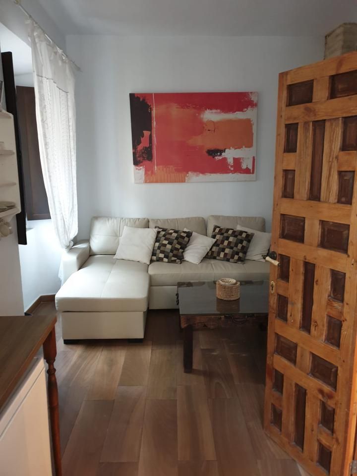 Living room of Flat to rent in  Sevilla Capital  with Air Conditioner, Terrace and Furnished