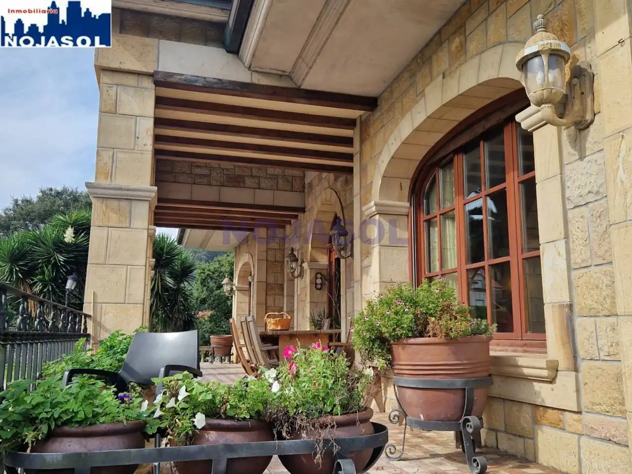 Terraza de Casa o chalet en venta en Noja con Aire acondicionado, Calefacción y Jardín privado