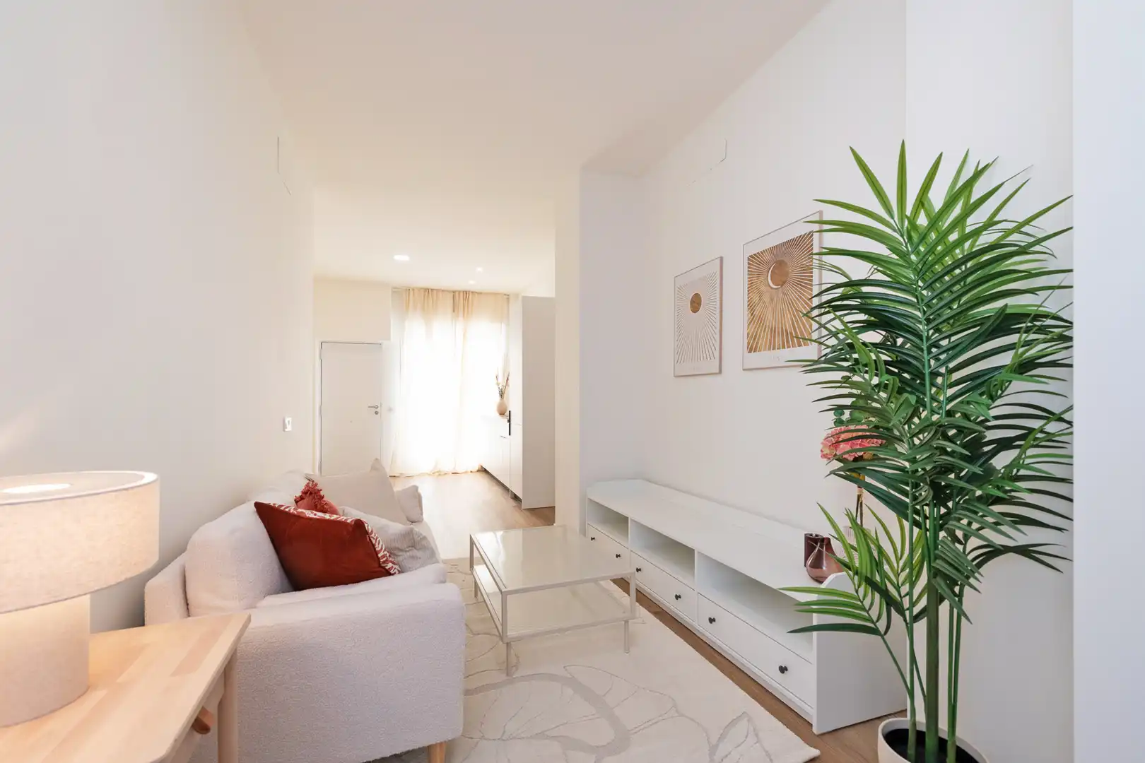 Sala de estar de Piso en venta en Málaga con Amueblado