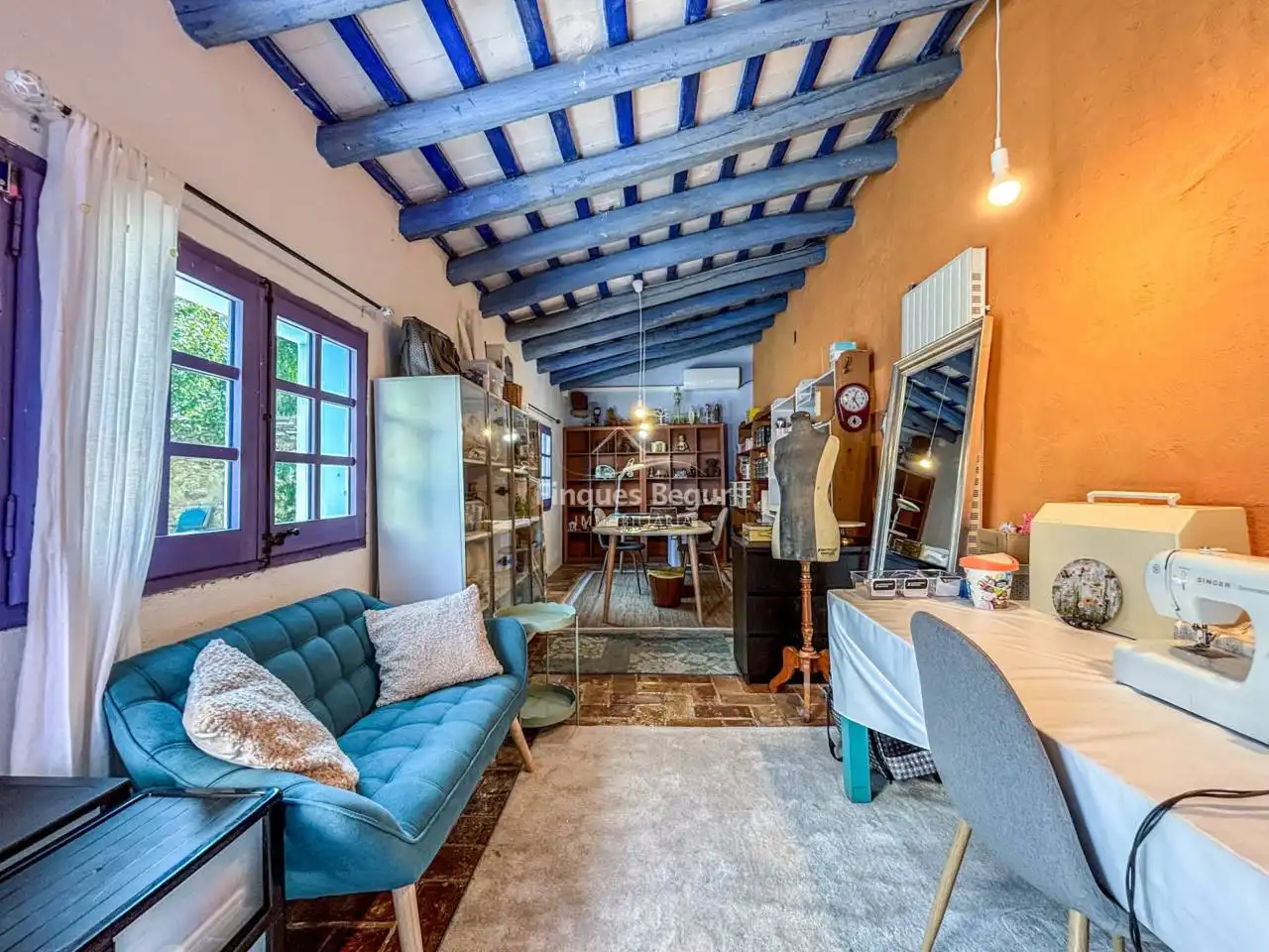 Sala d'estar de Casa o xalet en venda en Palafrugell amb Aire condicionat, Calefacció i Jardí privat