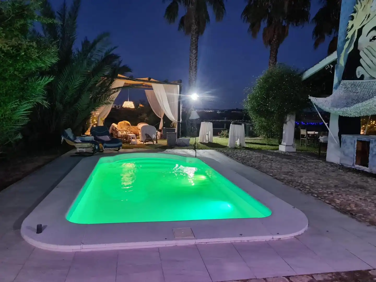 Piscina de Finca rústica en venda en Moguer, Huelva