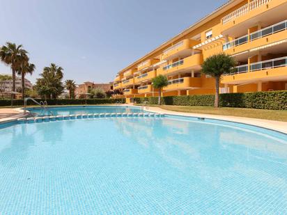 Swimming pool of Apartment to rent in Dénia  with Air Conditioner and Terrace