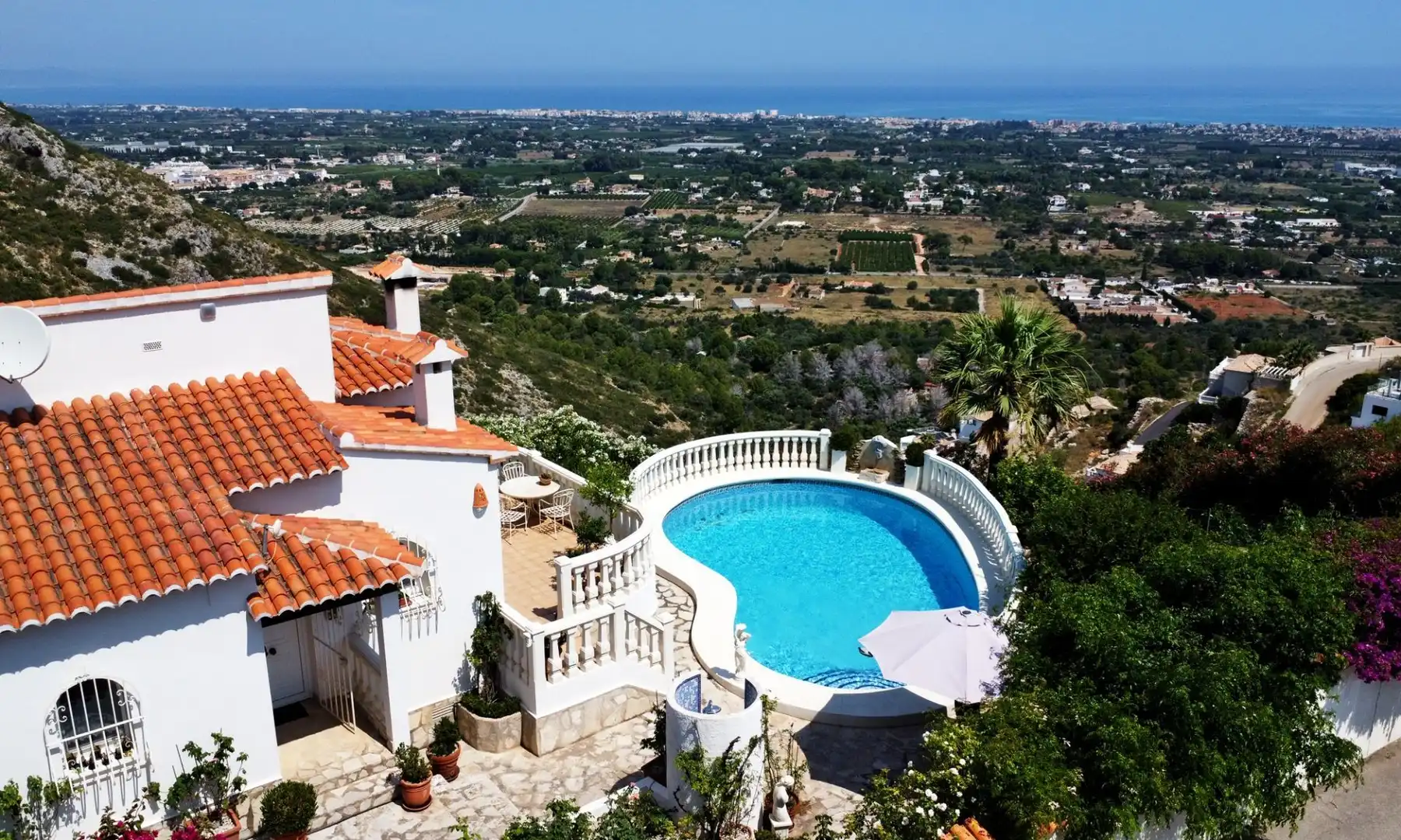 Swimming pool of Houses for sale in Dénia  with Heating, Private garden and Storage room