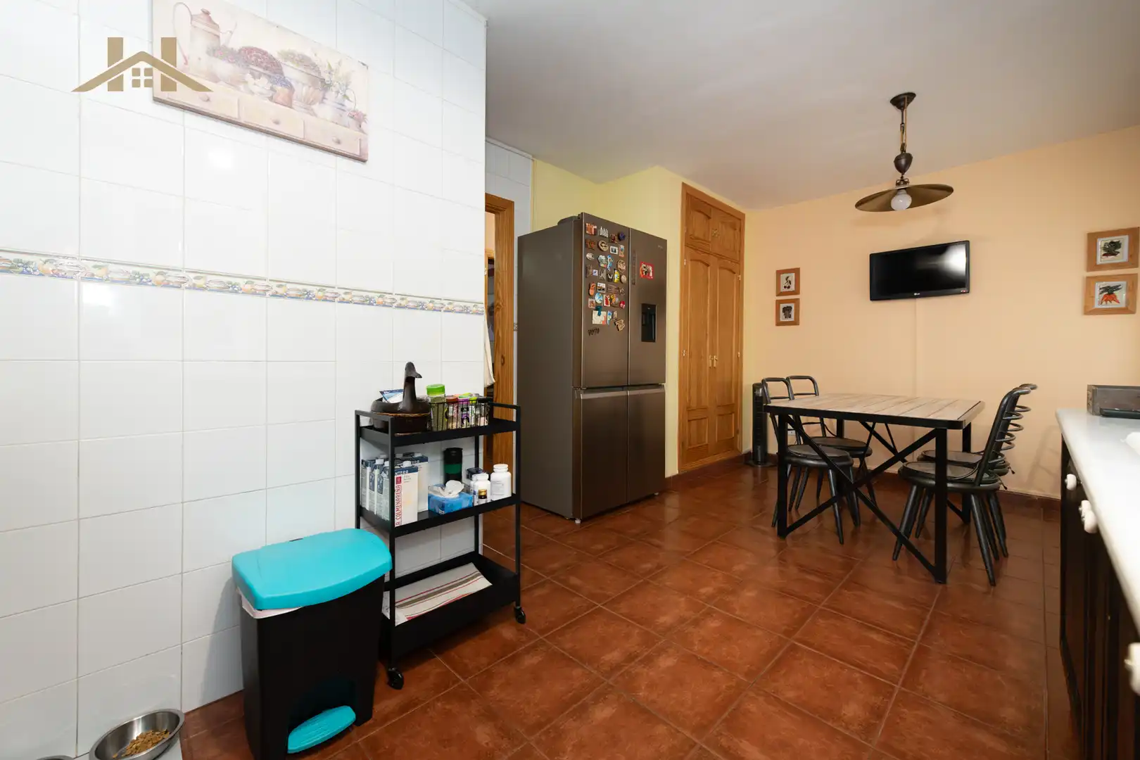 Cocina de Casa adosada en venta en Miraflores de la Sierra con Trastero, Amueblado y Horno