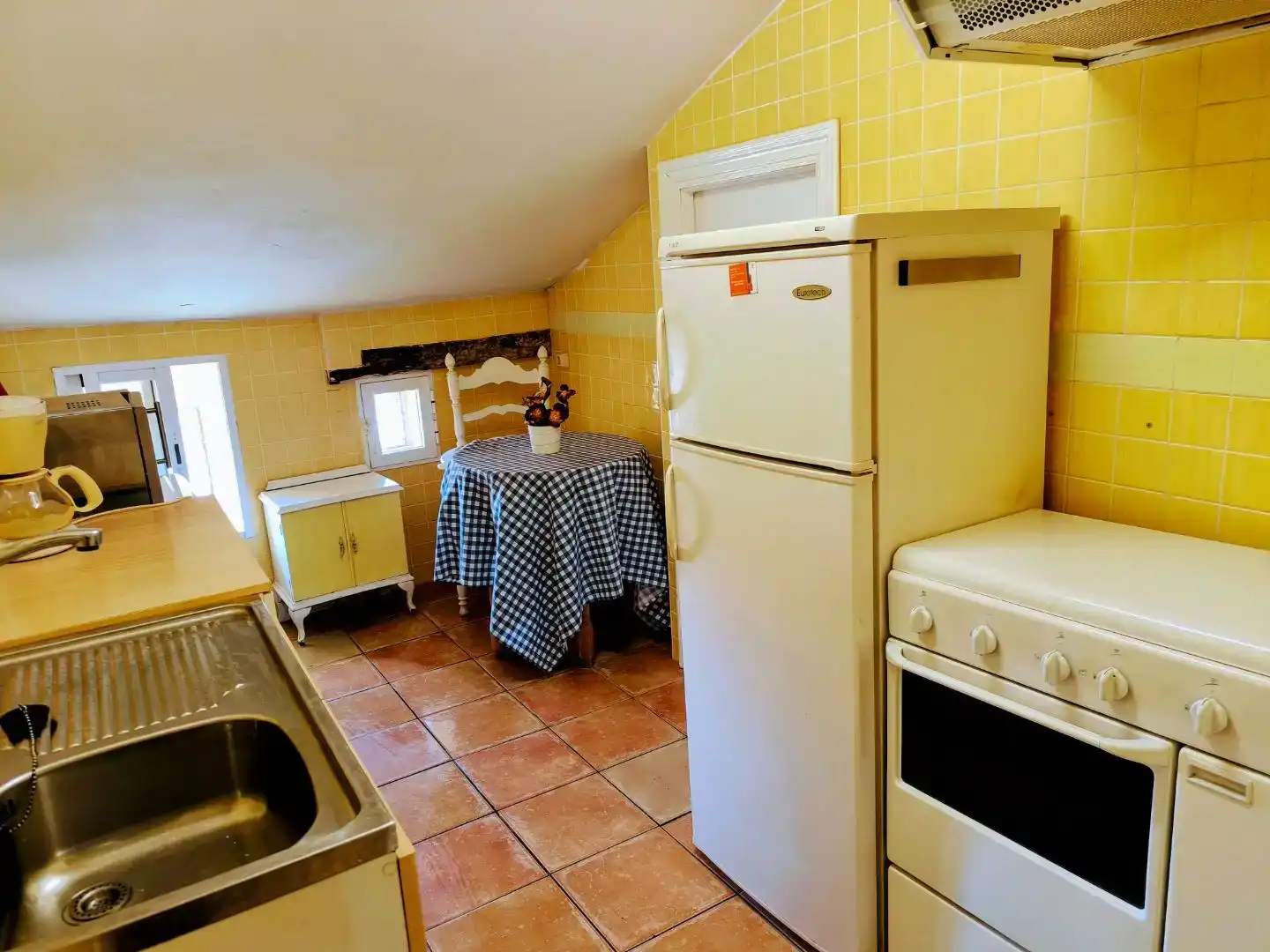 Cuina de Pis de lloguer en Cuenca amb Moblat