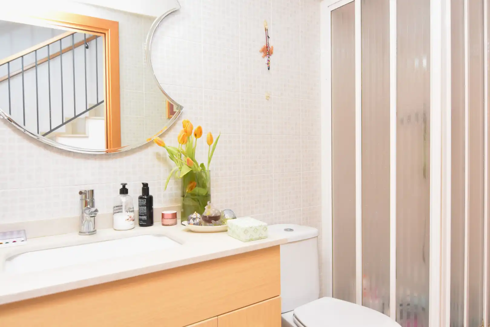 Baño de Casa adosada en venta en Calella con Aire acondicionado, Calefacción y Jardín privado