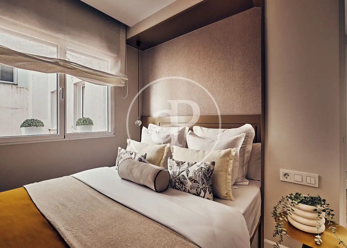 Schlafzimmer von Wohnung zum Verkauf in Madrid mit Klimaanlage, Heizung und Terrasse