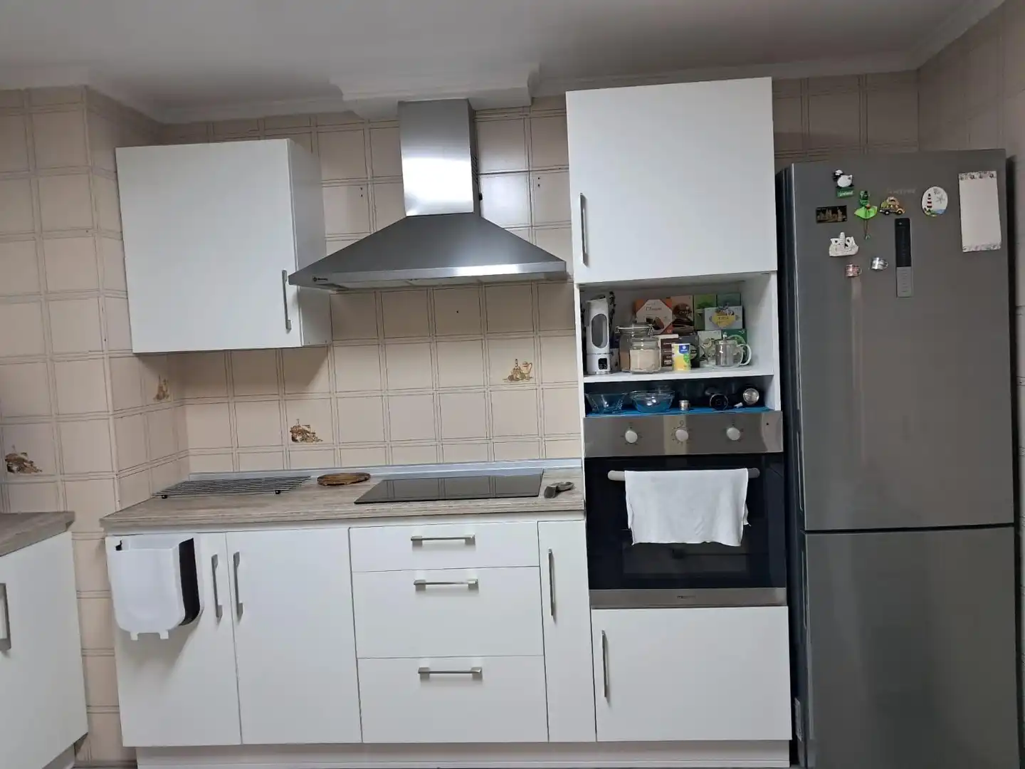 Cocina de Piso en venta en Elche / Elx con Calefacción, Jardín privado y Parquet