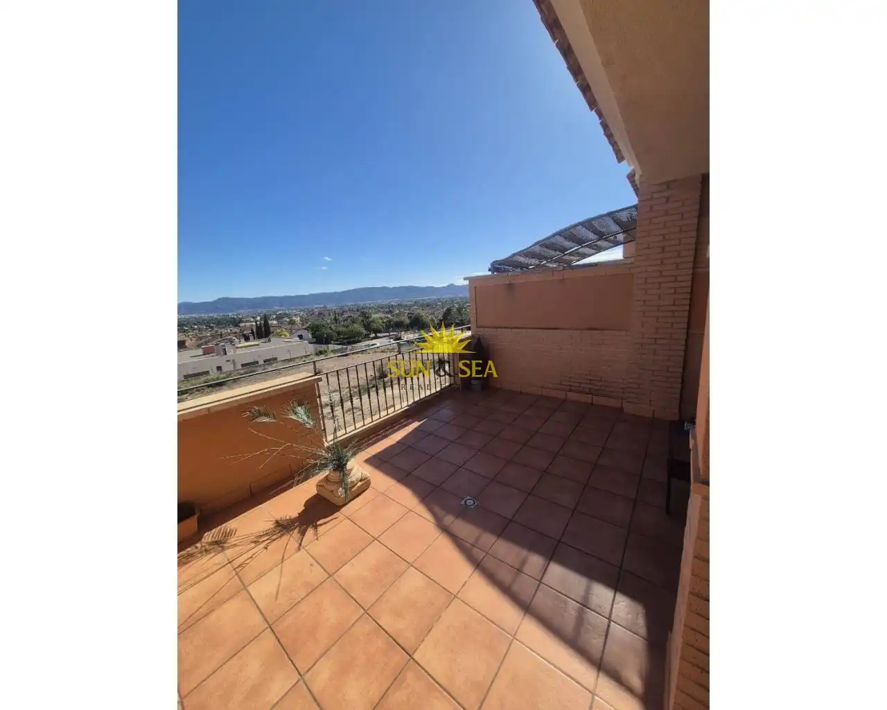 Terrace of Flat for sale in Murcia  with Air Conditioner, Heating and Parquet flooring
