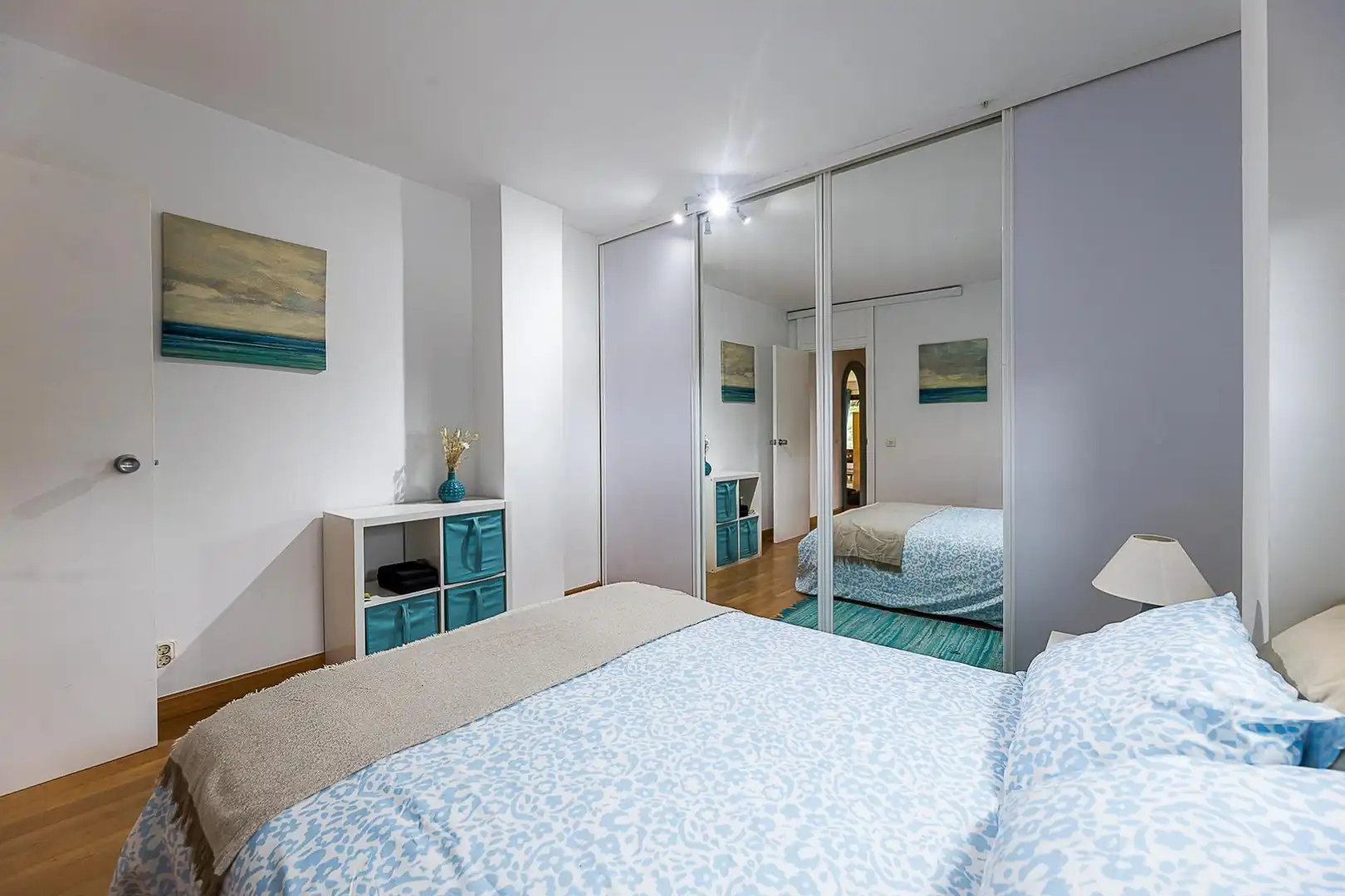 Bedroom of Flat for sale in  Palma de Mallorca  with Air Conditioner, Heating and Parquet flooring