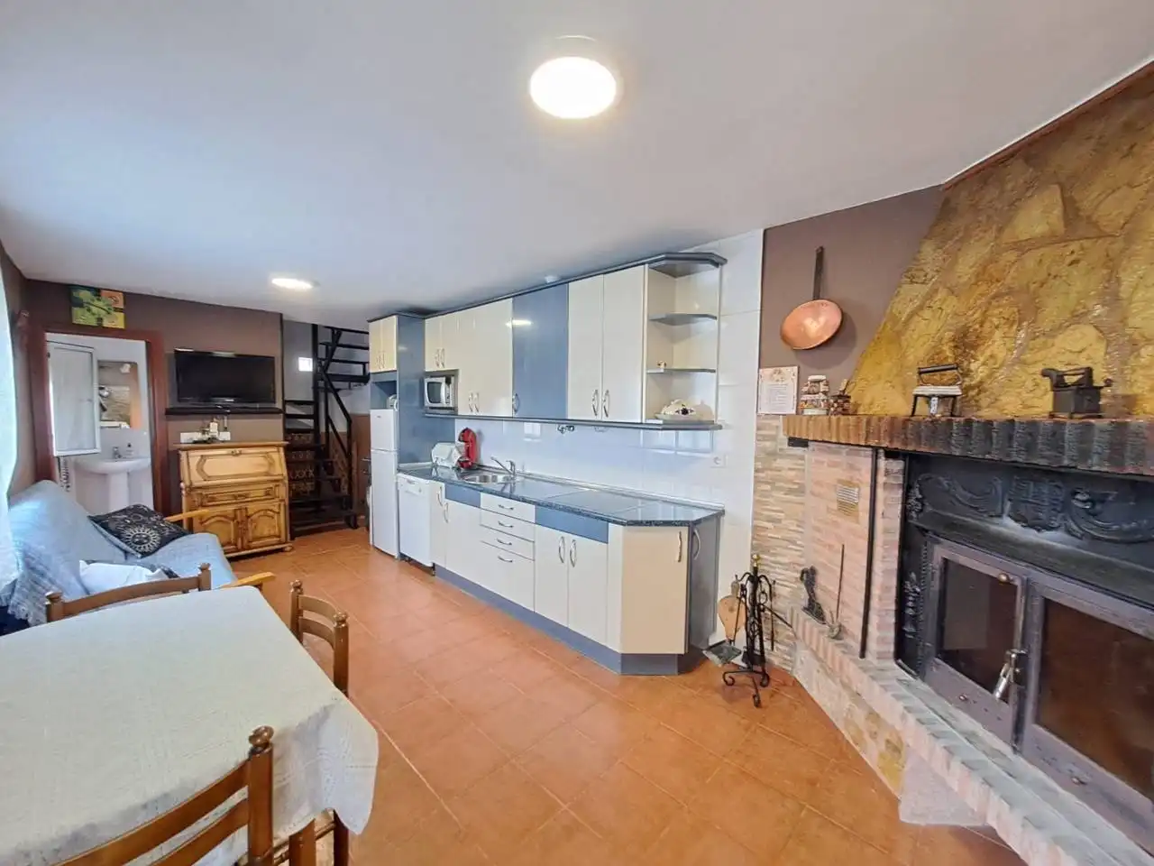 Cocina de Casa adosada en venta en Valle de Oca