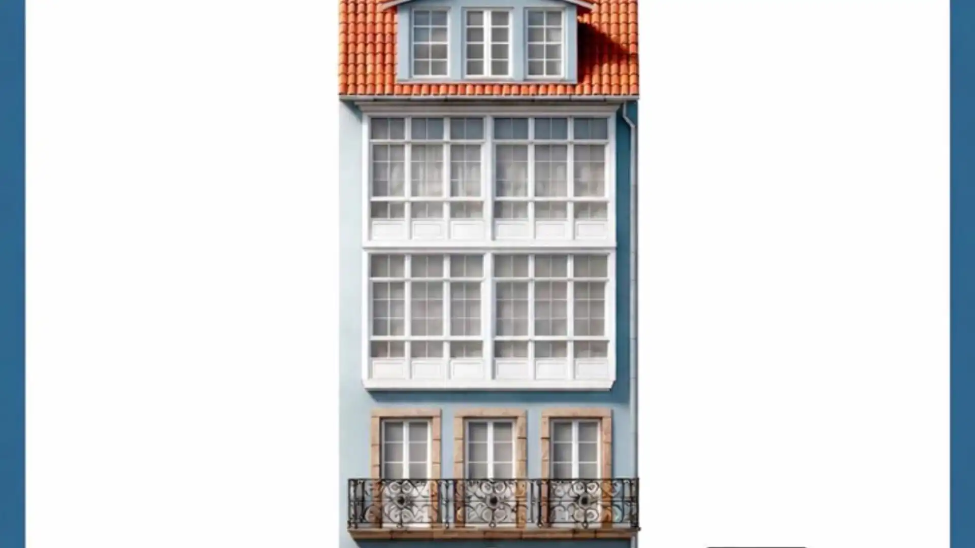 Exterior view of Flat for sale in Ferrol  with Heating, Oven and Washing machine