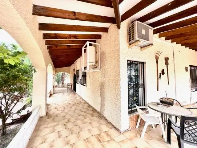 Terraza de Casa o chalet en venta en Alicante / Alacant con Calefacción, Jardín privado y Trastero