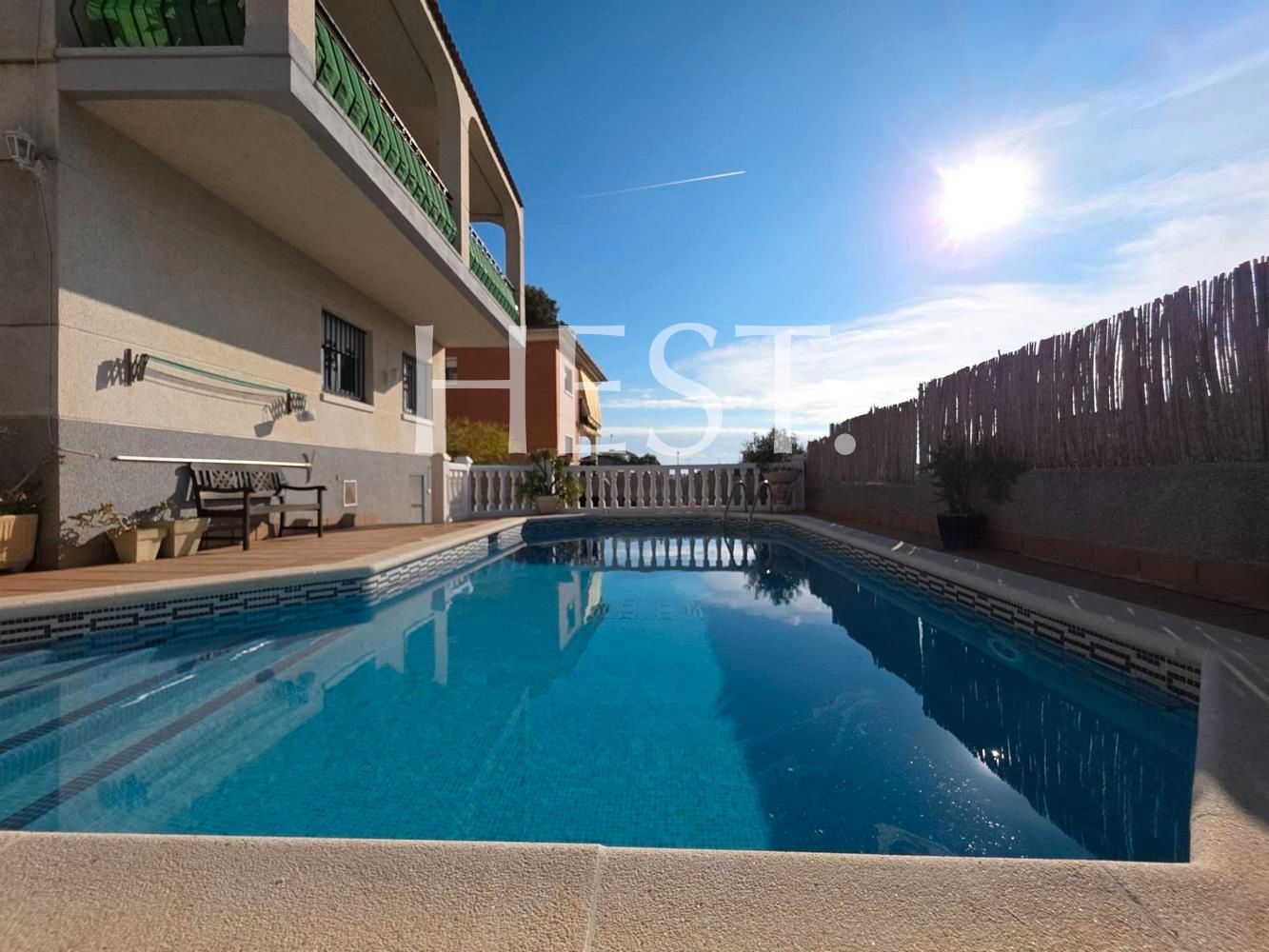 Piscina de Casa o xalet en venda en Cunit amb Jardí privat, Terrassa i Piscina comunitària