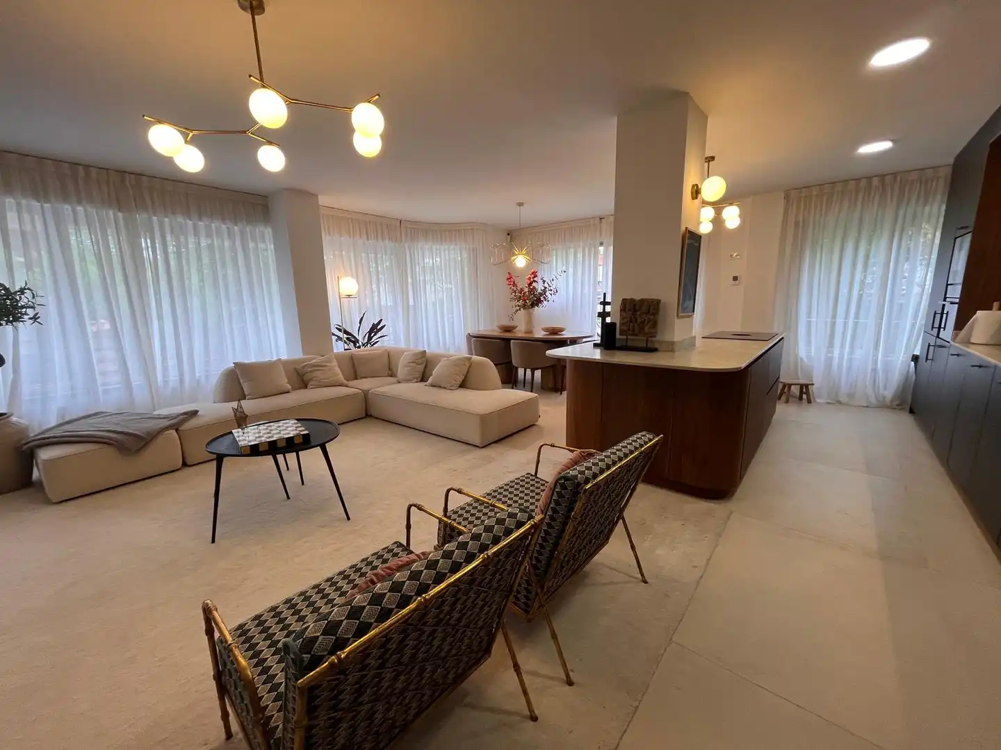 Sala de estar de Piso en venta en Getxo  con Calefacción, Trastero y Horno