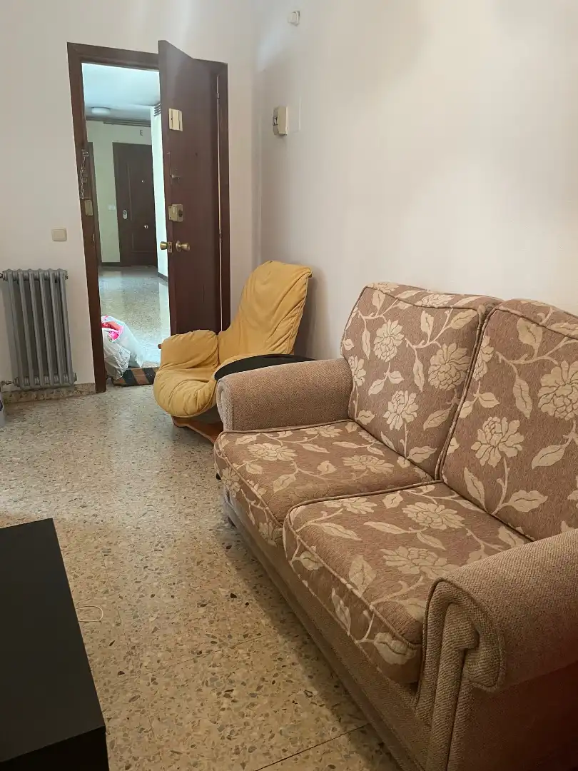 Sala de estar de Piso de alquiler en Santiago de Compostela  con Amueblado