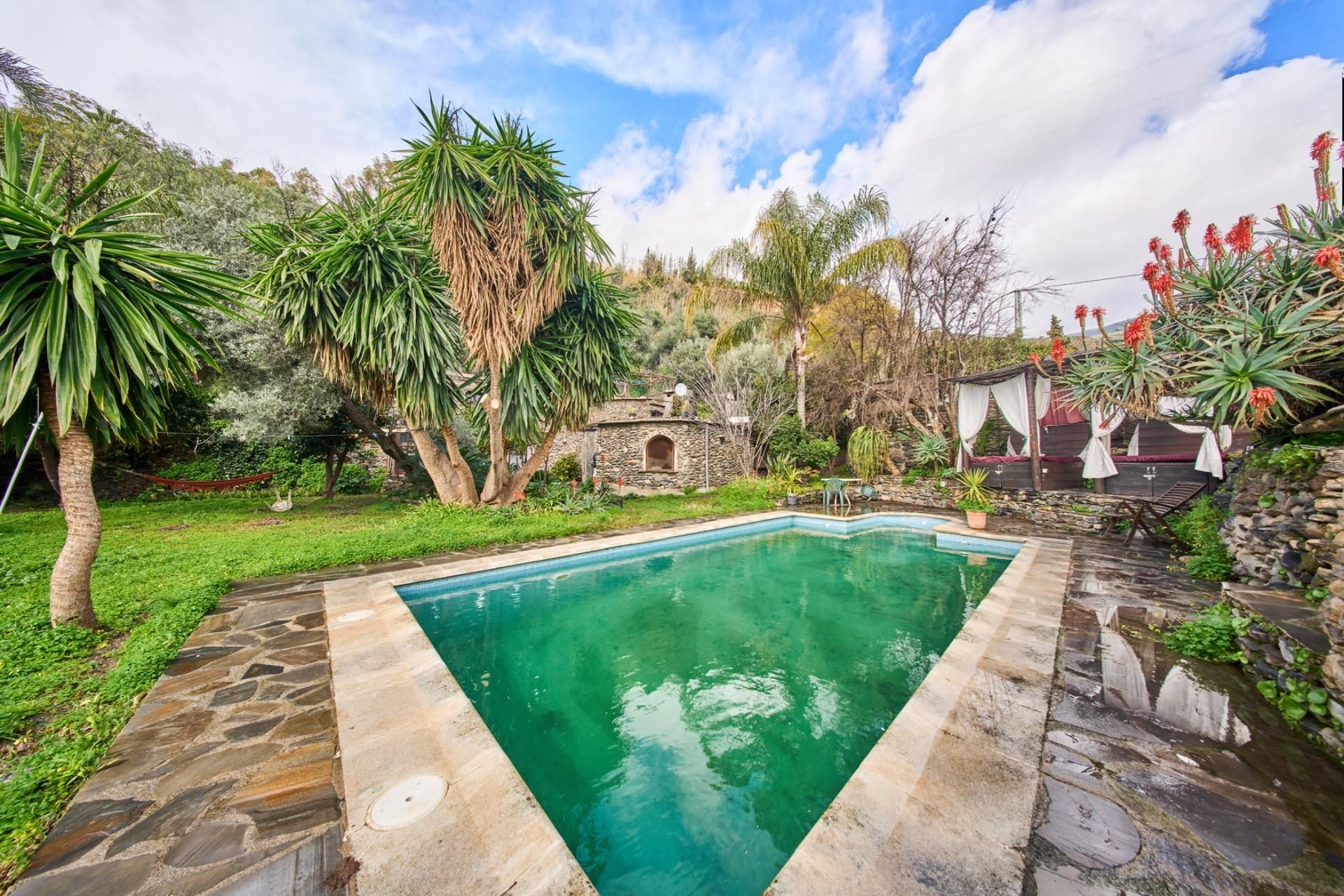 Swimming pool of Country house for sale in Órgiva  with Private garden, Terrace and Swimming Pool