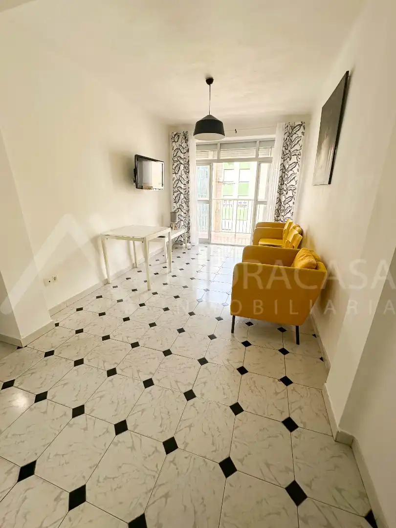 Living room of Flat for rent in Málaga Capital  with Furnished, Oven and Washing machine
