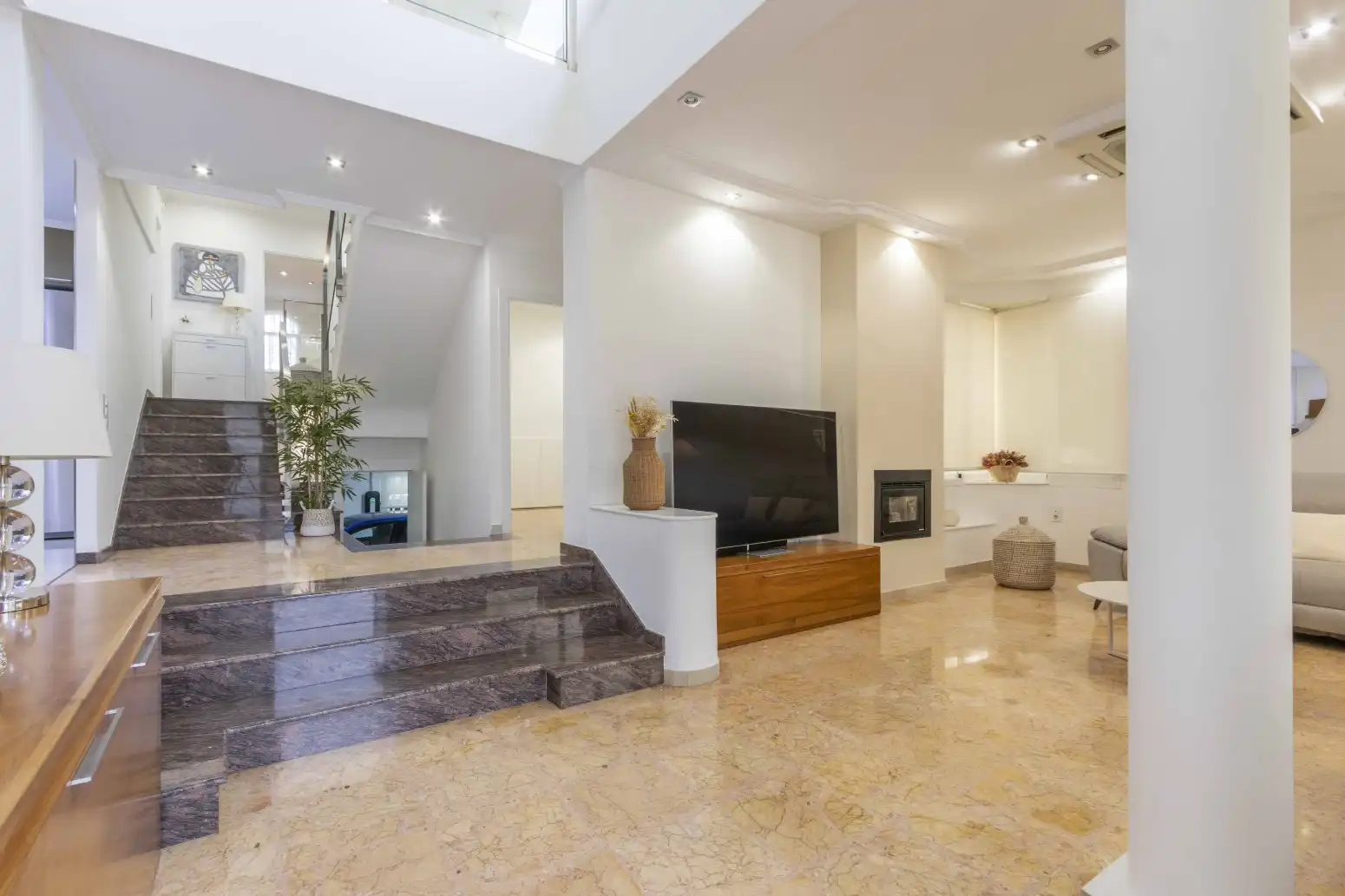 Sala de estar de Casa o chalet en venta en Torrent con Aire acondicionado, Calefacción y Jardín privado