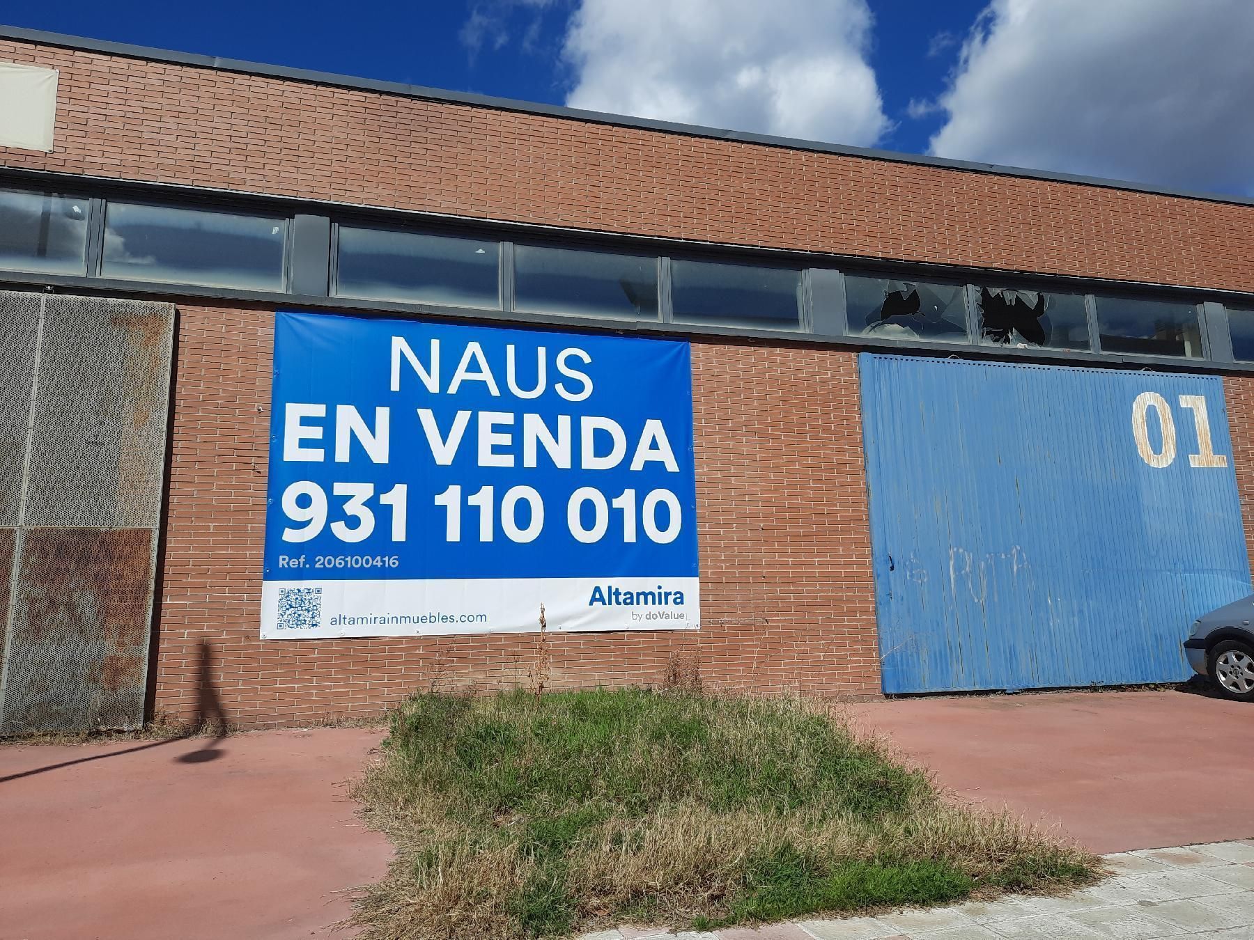 Exterior view of Industrial buildings for sale in Santa Coloma de Farners