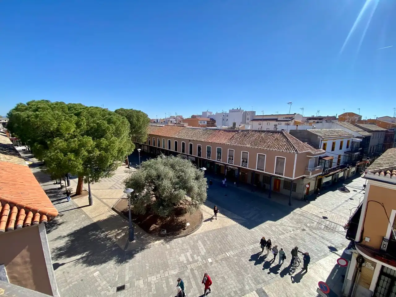 Vista exterior de Piso en venta en Daimiel con Aire acondicionado, Calefacción y Parquet