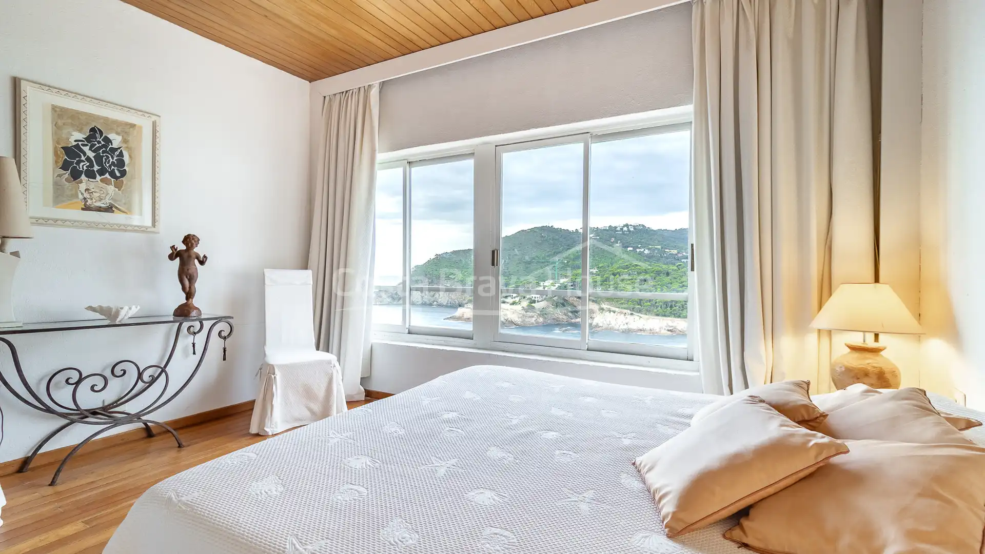 Schlafzimmer von Wohnungen zum Verkauf in Begur mit Klimaanlage, Parkett und Abstellraum