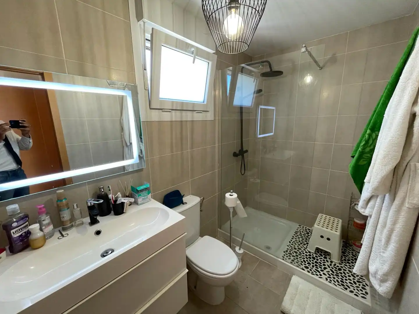 Baño de Casa adosada en venta en San Leonardo de Yagüe con Calefacción, Jardín privado y Parquet