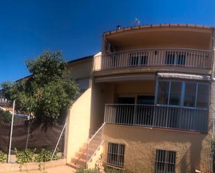 Exterior view of Single-family semi-detached for sale in Agramunt  with Private garden, Terrace and Storage room