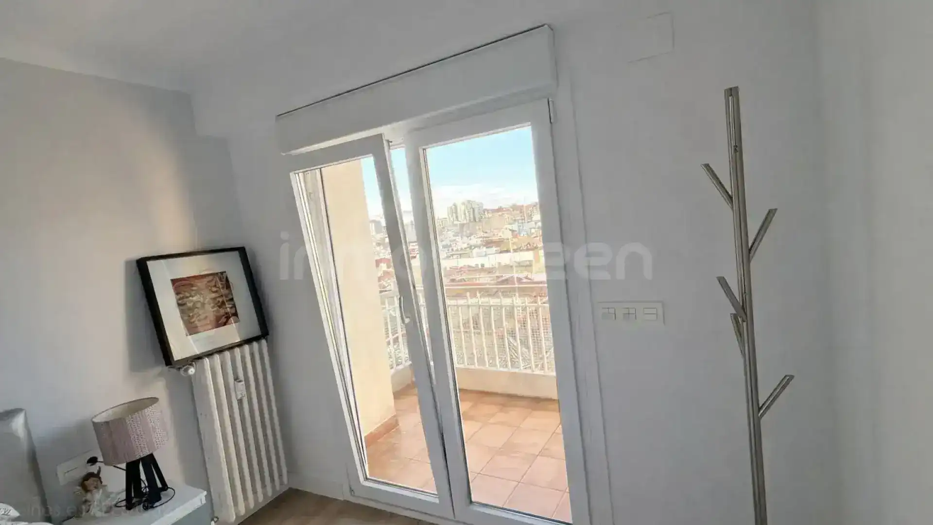 Balcony of Flat for sale in Zaragoza  with Heating, Terrace and Furnished