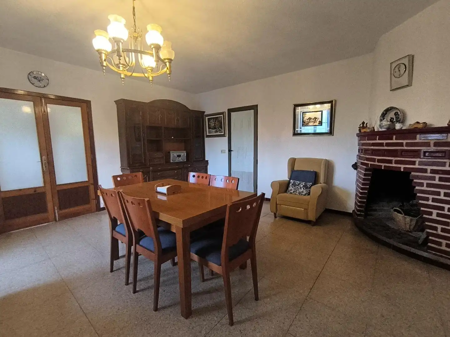 Dining room of Country homes for sale in Sant Joan  with Air Conditioner, Private garden and Terrace