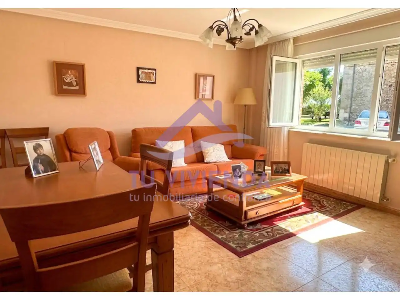 Living room of Houses for sale in Villota del Páramo  with Heating