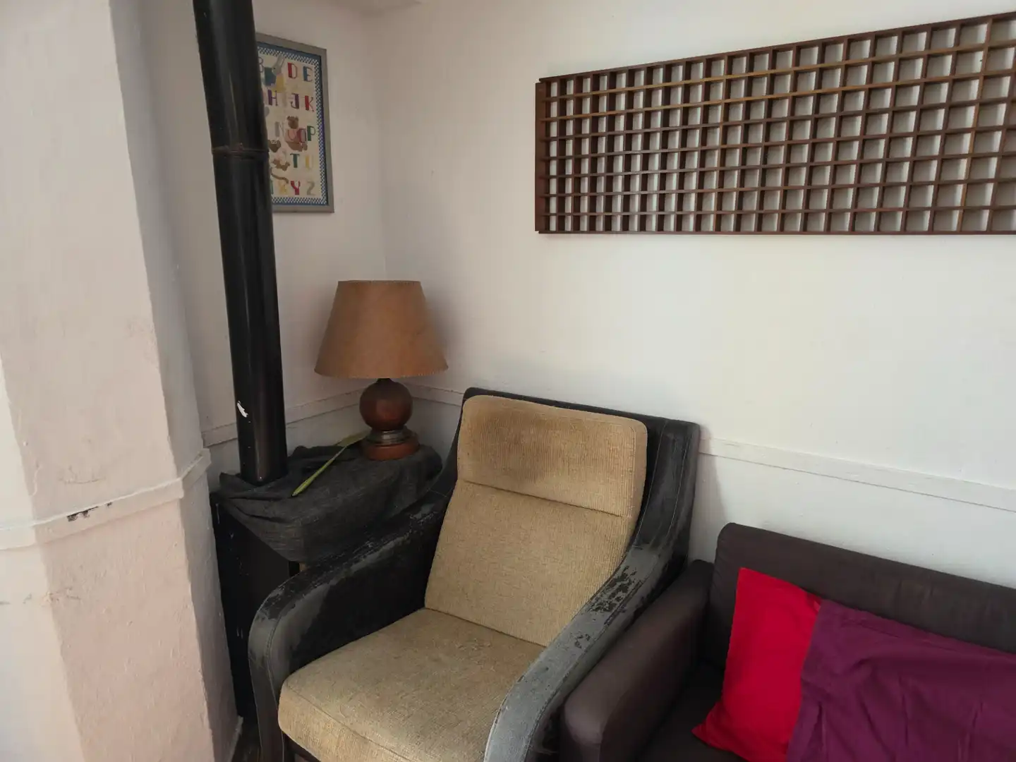 Sala d'estar de Casa o xalet en venda en Benifallet amb Traster, Moblat i Balcó