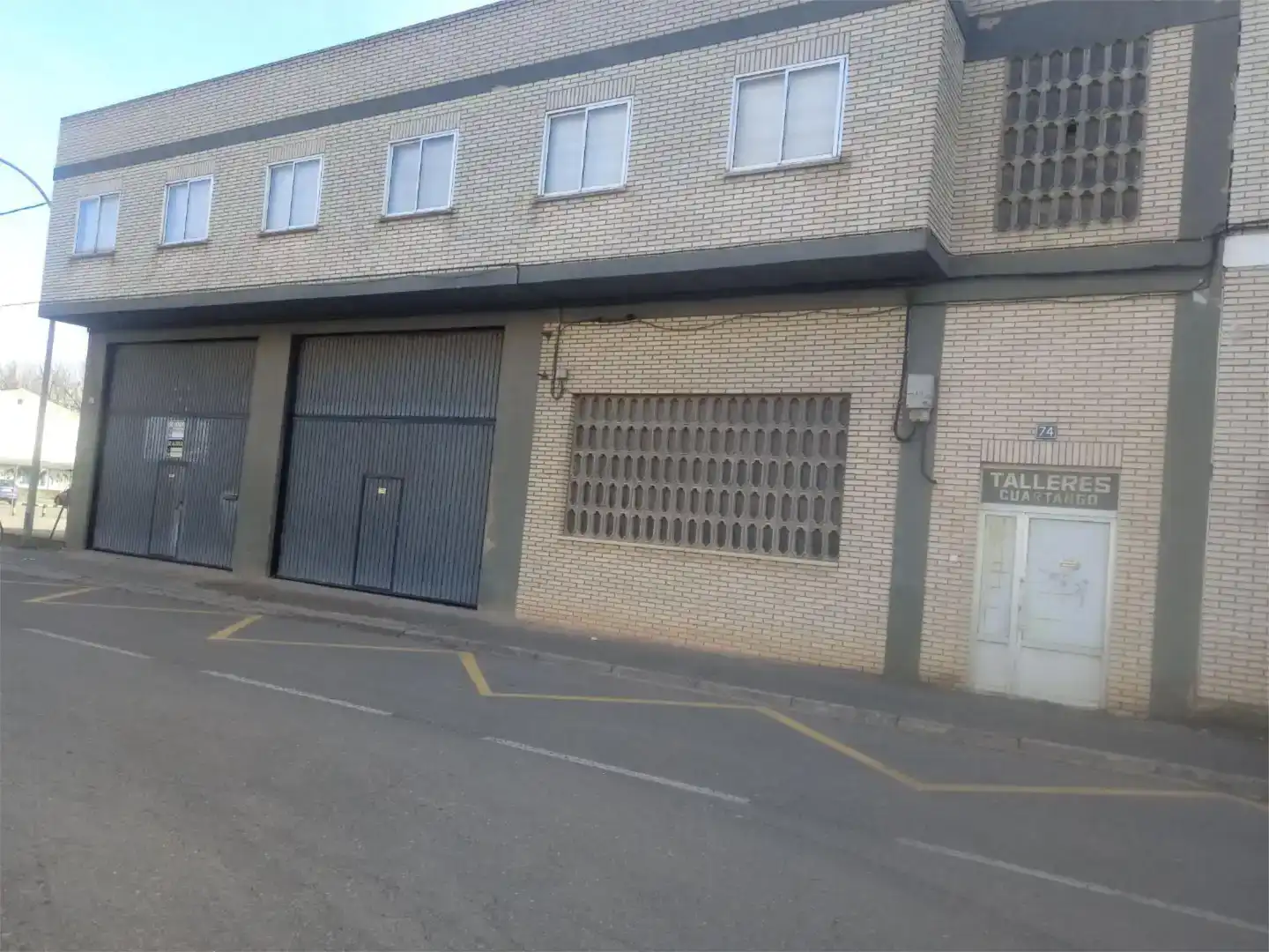 Vista exterior de Nave industrial en venta en Briviesca