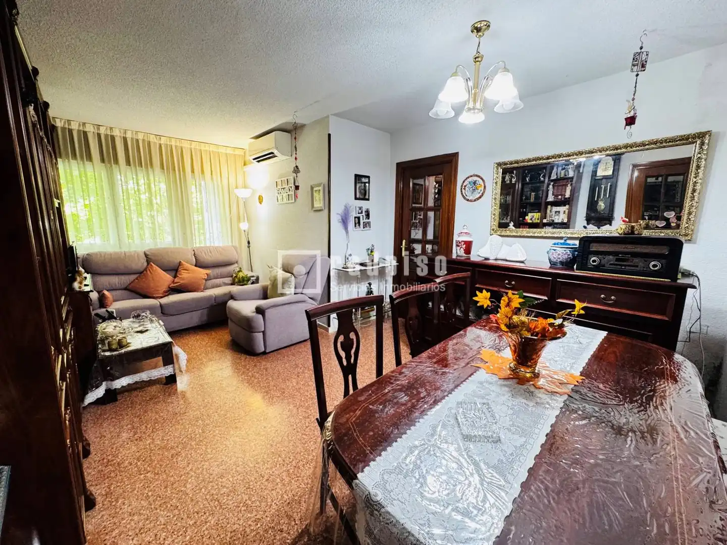Sala d'estar de Pis en venda en Fuenlabrada amb Aire condicionat, Calefacció i Jardí privat
