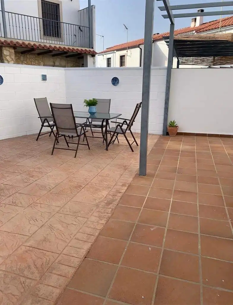 Terraza de Casa o chalet en venta en Malcocinado con Aire acondicionado, Jardín privado y Terraza